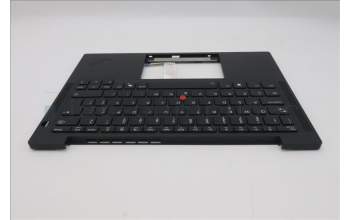 Lenovo 5M11S15635 C-Abdeckung mit Tastatur, Portugiesisch, schwarz, Hintergrundbeleuchtung