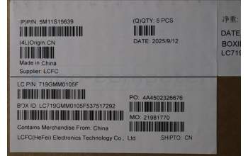 Lenovo 5M11S15639 C-Abdeckung mit Tastatur, Russisch, schwarz, Hintergrundbeleuchtung