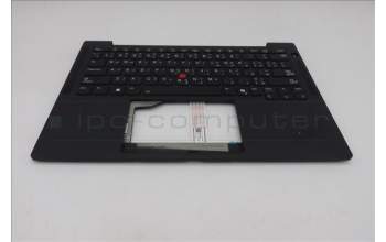 Lenovo 5M11S15675 C-Abdeckung mit Tastatur, Arabisch, schwarz, Hintergrundbeleuchtung, Mobiles Breitband, US