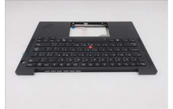 Lenovo 5M11S15675 C-Abdeckung mit Tastatur, Arabisch, schwarz, Hintergrundbeleuchtung, Mobiles Breitband, US