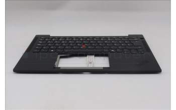 Lenovo 5M11S15678 C-Abdeckung mit Tastatur, Belgisch, schwarz, Hintergrundbeleuchtung, Mobiles Breitband, GB