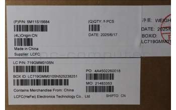 Lenovo 5M11S15684 C-Abdeckung mit Tastatur, Bulgarisch, schwarz, Hintergrundbeleuchtung, Mobiles Breitband, GB