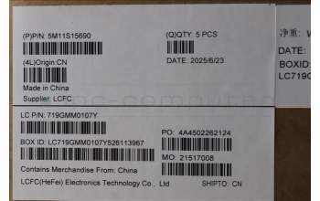 Lenovo 5M11S15690 C-Abdeckung mit Tastatur, Tschechisch/Slowakisch, schwarz, Hintergrundbeleuchtung, Mobiles Breitband, GB