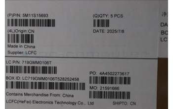 Lenovo 5M11S15693 C-Abdeckung mit Tastatur, Dänisch, schwarz, Hintergrundbeleuchtung, Mobiles Breitband, GB