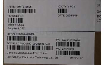 Lenovo 5M11S15695 C-Abdeckung mit Tastatur, Englisch, schwarz, Hintergrundbeleuchtung, Mobiles Breitband