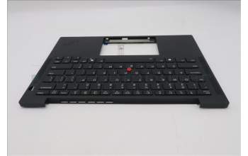 Lenovo 5M11S15695 C-Abdeckung mit Tastatur, Englisch, schwarz, Hintergrundbeleuchtung, Mobiles Breitband