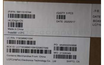 Lenovo 5M11S15744 C-Abdeckung mit Tastatur, Skandinavien, schwarz, Hintergrundbeleuchtung, Mobiles Breitband