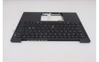 Lenovo 5M11S15744 C-Abdeckung mit Tastatur, Skandinavien, schwarz, Hintergrundbeleuchtung, Mobiles Breitband