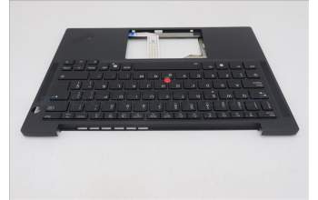 Lenovo 5M11S15756 C-Abdeckung mit Tastatur, Spanisch, schwarz, Hintergrundbeleuchtung, Mobiles Breitband
