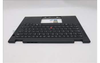 Lenovo 5M11S15865 C-Abdeckung mit Tastatur, Belgisch, schwarz, Hintergrundbeleuchtung, GB