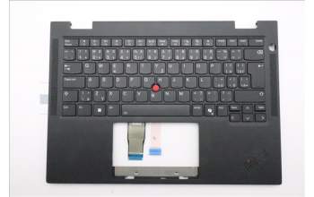 Lenovo 5M11S15883 C-Abdeckung mit Tastatur, Tschechisch/Slowakisch, schwarz, Hintergrundbeleuchtung, GB