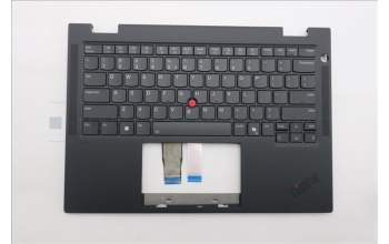 Lenovo 5M11S15897 C-Abdeckung mit Tastatur, Englisch (US, Euro), schwarz, Hintergrundbeleuchtung