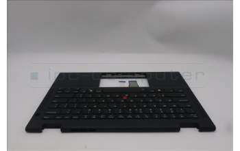 Lenovo 5M11S15897 C-Abdeckung mit Tastatur, Englisch (US, Euro), schwarz, Hintergrundbeleuchtung