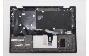 Lenovo 5M11S15903 C-Abdeckung mit Tastatur, Französisch, schwarz, Hintergrundbeleuchtung