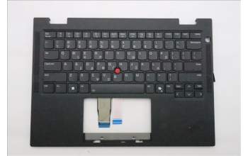 Lenovo 5M11S15913 C-Abdeckung mit Tastatur, Griechisch, schwarz, Hintergrundbeleuchtung