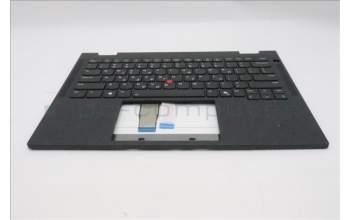 Lenovo 5M11S15913 C-Abdeckung mit Tastatur, Griechisch, schwarz, Hintergrundbeleuchtung