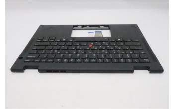 Lenovo 5M11S15913 C-Abdeckung mit Tastatur, Griechisch, schwarz, Hintergrundbeleuchtung