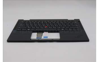 Lenovo 5M11S15917 C-Abdeckung mit Tastatur, Hebräisch, schwarz, Hintergrundbeleuchtung