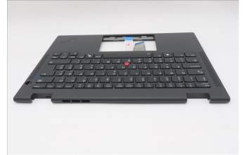 Lenovo 5M11S15923 C-Abdeckung mit Tastatur, Ungarisch, schwarz, Hintergrundbeleuchtung