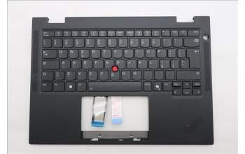 Lenovo 5M11S15931 C-Abdeckung mit Tastatur, Italienisch, schwarz, Hintergrundbeleuchtung
