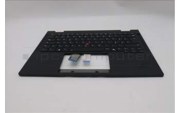 Lenovo 5M11S15931 C-Abdeckung mit Tastatur, Italienisch, schwarz, Hintergrundbeleuchtung