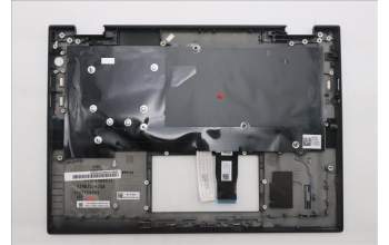 Lenovo 5M11S15949 C-Abdeckung mit Tastatur, Skandinavien, schwarz, Hintergrundbeleuchtung