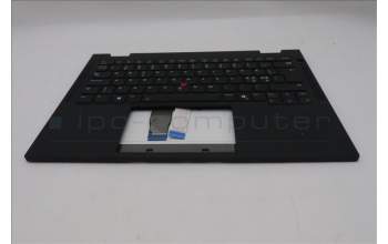 Lenovo 5M11S15949 C-Abdeckung mit Tastatur, Skandinavien, schwarz, Hintergrundbeleuchtung