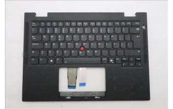 Lenovo 5M11S15953 C-Abdeckung mit Tastatur, Portugiesisch, schwarz, Hintergrundbeleuchtung