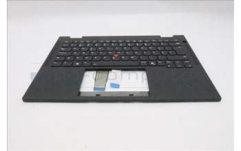 Lenovo 5M11S15953 C-Abdeckung mit Tastatur, Portugiesisch, schwarz, Hintergrundbeleuchtung