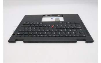 Lenovo 5M11S15953 C-Abdeckung mit Tastatur, Portugiesisch, schwarz, Hintergrundbeleuchtung