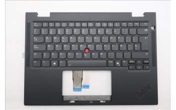Lenovo 5M11S15965 C-Abdeckung mit Tastatur, Spanisch, schwarz, Hintergrundbeleuchtung