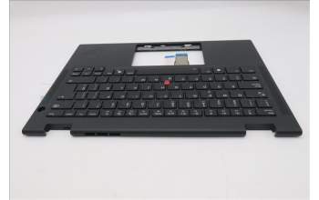 Lenovo 5M11S15965 C-Abdeckung mit Tastatur, Spanisch, schwarz, Hintergrundbeleuchtung