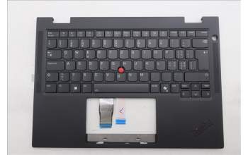 Lenovo 5M11S15975 C-Abdeckung mit Tastatur, Schweiz, schwarz, Hintergrundbeleuchtung