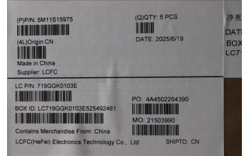 Lenovo 5M11S15975 C-Abdeckung mit Tastatur, Schweiz, schwarz, Hintergrundbeleuchtung