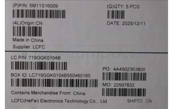 Lenovo 5M11S16009 C-Abdeckung mit Tastatur, Arabisch, schwarz, Hintergrundbeleuchtung, Mobiles Breitband, US