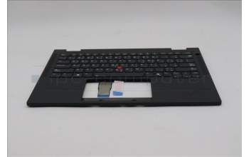 Lenovo 5M11S16009 C-Abdeckung mit Tastatur, Arabisch, schwarz, Hintergrundbeleuchtung, Mobiles Breitband, US