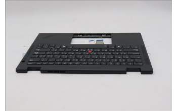 Lenovo 5M11S16009 C-Abdeckung mit Tastatur, Arabisch, schwarz, Hintergrundbeleuchtung, Mobiles Breitband, US
