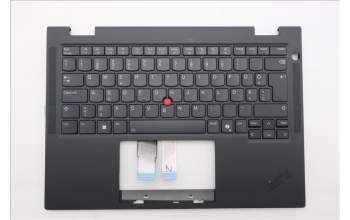 Lenovo 5M11S16043 C-Abdeckung mit Tastatur, Estnisch, schwarz, Hintergrundbeleuchtung, Mobiles Breitband