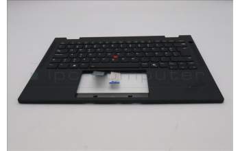 Lenovo 5M11S16043 C-Abdeckung mit Tastatur, Estnisch, schwarz, Hintergrundbeleuchtung, Mobiles Breitband
