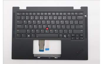 Lenovo 5M11S16045 C-Abdeckung mit Tastatur, Englisch (US, Euro), schwarz, Hintergrundbeleuchtung, Mobiles Breitband