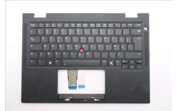 Lenovo 5M11S16049 C-Abdeckung mit Tastatur, Französisch, schwarz, Hintergrundbeleuchtung, Mobiles Breitband