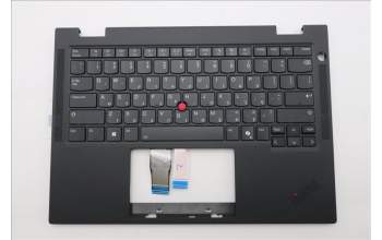 Lenovo 5M11S16067 C-Abdeckung mit Tastatur, Hebräisch, schwarz, Hintergrundbeleuchtung, Mobiles Breitband