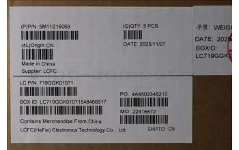 Lenovo 5M11S16069 C-Abdeckung mit Tastatur, Ungarisch, schwarz, Hintergrundbeleuchtung, Mobiles Breitband