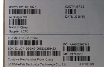 Lenovo 5M11S16077 C-Abdeckung mit Tastatur, Italienisch, schwarz, Hintergrundbeleuchtung, Mobiles Breitband