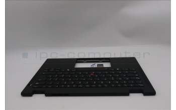 Lenovo 5M11S16077 C-Abdeckung mit Tastatur, Italienisch, schwarz, Hintergrundbeleuchtung, Mobiles Breitband