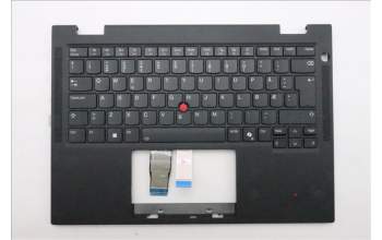 Lenovo 5M11S16095 C-Abdeckung mit Tastatur, Norwegisch, schwarz, Hintergrundbeleuchtung, Mobiles Breitband