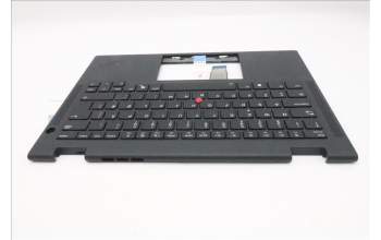Lenovo 5M11S16095 C-Abdeckung mit Tastatur, Norwegisch, schwarz, Hintergrundbeleuchtung, Mobiles Breitband
