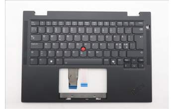 Lenovo 5M11S16097 C-Abdeckung mit Tastatur, Skandinavien, schwarz, Hintergrundbeleuchtung, Mobiles Breitband