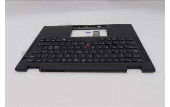Lenovo 5M11S16097 C-Abdeckung mit Tastatur, Skandinavien, schwarz, Hintergrundbeleuchtung, Mobiles Breitband
