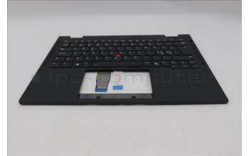 Lenovo 5M11S16097 C-Abdeckung mit Tastatur, Skandinavien, schwarz, Hintergrundbeleuchtung, Mobiles Breitband